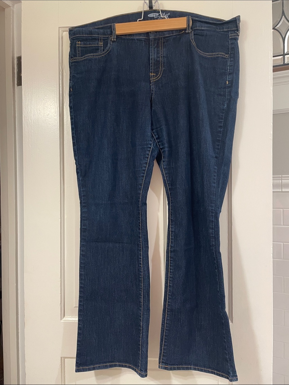 Vintage Old Navy Dark Blue Flare Jeans